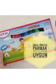 Fatih Kırtasiye Üçgen Mum Boya 12'li Jumbo Triangular Polimer Crayons thumbnail 2