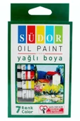 Südor Yağlı Boya Seti Sudor 7 Renk 9 Ml thumbnail 2