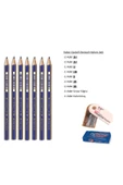 Faber Castell Resim Kalemi Faber Dereceli Kalem Seti Karakalem Seti 3h 2h Hb B 2b 3b Set thumbnail 1
