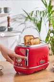 Karaca Vıntage Craft Ekmek Kızartma Makinesi Red thumbnail 2