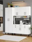 Kuzeylife Spezia Kahve Köşesi Çok Amaçlı Erzak Kiler Dolabı thumbnail 1