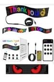 ar&be Pixel Led Panel Dijital Ekran Yazı ve Animasyon Eklenebilen Telefon Kontrollü Yapışkanlı 16*96 Led thumbnail 2