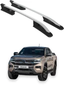VOLKSWAGEN AMAROK 2022 2023 2024 2025 2026 PORTBAGAJ TAVAN ÇİTASI GRİ thumbnail 1