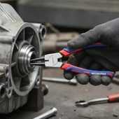 WORKPRO WP231150 180MM Cr-V Düz Yaylı Profesyonel Dış Segman Pensesi thumbnail 7