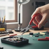 WORKPRO WP231034 125MM Elektronikçi Mini Kargaburnu thumbnail 4