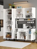 Kuzeylife Spezia Kahve Köşesi Çok Amaçlı Erzak Kiler Dolabı thumbnail 2