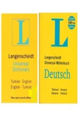 Açı Yayınları L Sözlük Deutsch Almança -Türkçe Langenscheidt Wörterbuch Türkçe İngilizce Langenscheidt Dictionary thumbnail 1