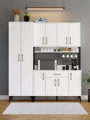 Kuzeylife Spezia Kahve Köşesi Çok Amaçlı Erzak Kiler Dolabı thumbnail 3