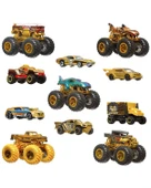 Hot Wheels Monster Trucks Bigfoot Trophy Şampiyonları Araba ve Kamyon Çoklu Arabalar JDW07 thumbnail 2