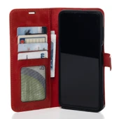 Samsung Galaxy A07 Hakiki Deri Cüzdanlı Kapaklı Kaliteli Lüks Cüzdan Kılıf thumbnail 5