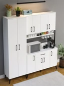 Kuzeylife Spezia Kahve Köşesi Çok Amaçlı Erzak Kiler Dolabı thumbnail 5