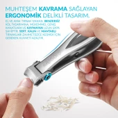 Muggio Geniş Ağızlı Premium Tırnak Makası Kalın Sert Mantarlı Tırnaklar İçin 8.5 cm thumbnail 4