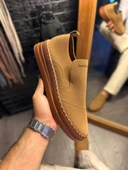 Knack Bağcıksız Mevsimlik Süet Ayakkabı 019 Taba thumbnail 2