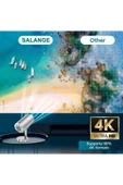 LENSUN SK12 Projeksiyon Cihazı Taşınabilir Android Sistemli Wifi HDMI USB Destekli Projektör thumbnail 4