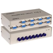 S-Link SL-158C 8X1 Port VGA Switch 8 Giriş - 1 Çıkış Çoklayıcı Çoğaltıcı thumbnail 1