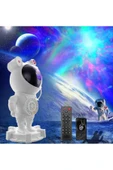 ALYASHOP Astronot Bluetooth Hoparlör Galaxy Bulutsusu Ay Tavan Gökyüzü Projektör Zamanlayıcı G... thumbnail 2