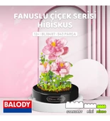Ctoy Fanuslu Çiçek Serisi Hibiskus Lego Seti 543 Parça thumbnail 1