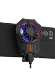 LENSUN SL-1 Pubg Derece Göstergeli Radyatörlü Aliminyum Manyetik Hızlı Soğutma Özellikli Telefon Soğutucu thumbnail 1