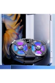 Maybax Telefon Soğutucu Fan Çift Pervaneli 3 kademeli Işıklı Göstergeli Bütün Telefon Modelleri İle Uyumlu thumbnail 8
