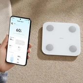 Xiaomi Mi Body Composition Scale S400 Yeni Nesil Akıllıl Bluetooth Çift Frekanslı Baskül Tartı thumbnail 5