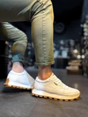 Knack Günlük Ayakkabı 002 Kapitone Beyaz thumbnail 1