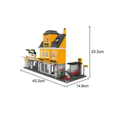 Ausini City Yapı setleri 546 Parça Lego thumbnail 4