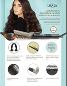 Arzum AR5028 Lisa XL Saç Maşası Siyah thumbnail 4