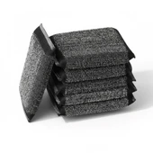 Technow Paslanmaz Çelik Sihirli Inox Yağ ve Kir Çözücü Tel Bulaşık Süngeri 2 Adet thumbnail 6