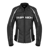 SPIDI RACE WARRIOR 2 NET LADY YAZLIK CEKET SİYAH BEYAZ thumbnail 1