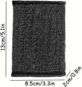 Technow Paslanmaz Çelik Sihirli Inox Yağ ve Kir Çözücü Tel Bulaşık Süngeri 2 Adet thumbnail 5