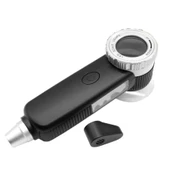 Texta TH-8019 30X Ayarlanabilir Çoklu Işıklı USB Şarjlı El Büyüteci thumbnail 1