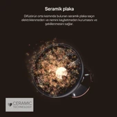 Arzum AR5086 Bellissima Diffon Ceramic Saç Kurutma Makinesi Siyah thumbnail 4