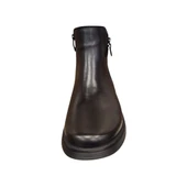 MAMMAMİA D25KB-8135 TOPUKLU FERMUARLI KADIN DERİ BOT thumbnail 3