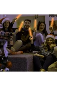 15 cm Turuncu Glow Işık Karanlıkta Parlayan Fosforlu Çubuk Yılbaşı Parti Acil Durum İşaret Çubuğu thumbnail 8