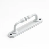 Metal Kapı Çekme Kolu 12 cm Dolap Mobilya Dolap Çekmece Tutamağı Kulp Saclı Kulpları Beyaz thumbnail 6