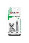 Supravet Küçük Irk Köpek Deri Ve Tüy Bakım Yağı; Bit Pire Kene Dış Asalak Damlası 1-10Kg (1ml) thumbnail 1