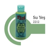Rich Multi Surface 2212 Su Yeşili Akrilik Boya 120 cc thumbnail 3