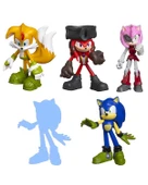 Sonic Prime 5li Figür Seti S2 Korsan Şapkalı Knuckles Modeli thumbnail 2