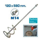 Topshop TH14343 Boya Alçı ve Harç Karıştırıcı Uç 120x580 mm thumbnail 3