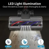 Dysn ile uyumlu V7 V8 V10 V11 V15 Ledli Süpürme Turbo Başlık thumbnail 2