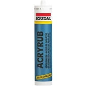 Soudal Acryrub Silikonize Mastik 310 ml Antrasit thumbnail 3