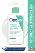 CeraVe Normal ve Yağlı Ciltler için Seramid & Niasinamid & Hyalüronik Asit İçeren Köpüren Temizleyici 236ml thumbnail 1