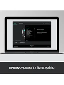 Logitech M500S 4.000 DPI Gelişmiş USB Kablolu Mouse - Siyah thumbnail 6