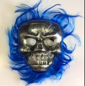 Cadılar Bayramı Lacivert Saçlı Maske thumbnail 1