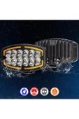 ASTRALED 10'' Beyaz Turuncu LED Spot Projektör + Drl Tır Kamyon Off Road 12-24VOLT 1 Adet thumbnail 6