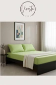 Vivesta Home Çift Kişilik Lastikli Çarşaf Seti 160×200 cm + 2 Adet 50×70 cm Yastık Kılıfı – Dayanıklı Kumaş thumbnail 3