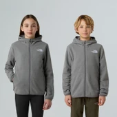 The North Face Teen Tam  Fermuarlı Genç Çocuk Glacier Polar NF0A8CVFCQI1 thumbnail 1