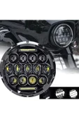ASTRALED 7 Inç H4 Soketli Kısa-Uzun ve Gündüz Ledi Özellikli Off Road, Motosiklet Ledi (1 Adet) thumbnail 1