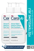 CeraVe Yağlı Ve Düzensiz Cilter İçin Yüz Temizleme Jeli 236 ml X2 thumbnail 1