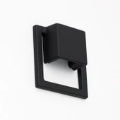 Marko Siyah Metal Gömme Tarz Mobilya Kulp 32 mm Modern Dekoratif Dolap ve Çekmece Kulbu Dayanıklı thumbnail 6